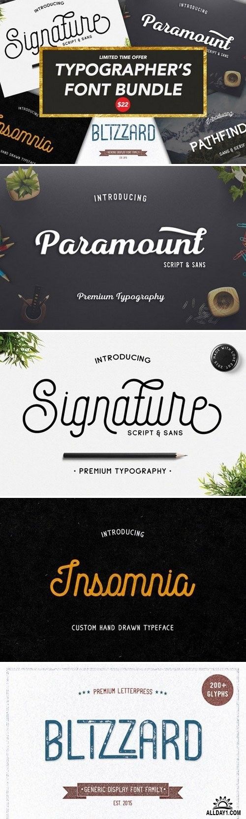 Typographer's Font Bundle - Free Font