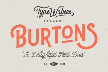 Burtons Display Font