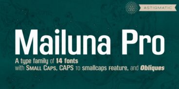 Mailuna Pro AOE Font Family