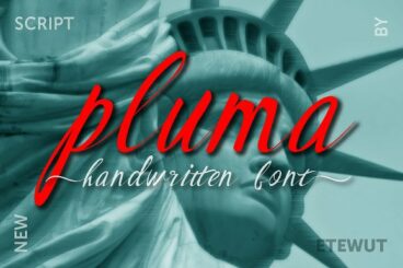 Pluma Handwritten Font