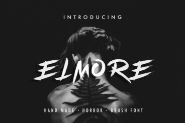 Elmore - Brush Font