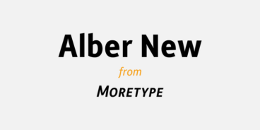 Alber New Font Family