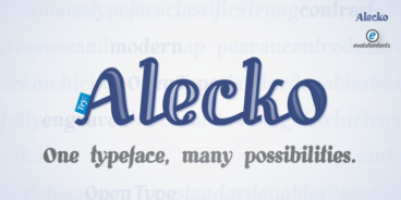 Alecko Font Family