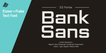 Bank Sans EF Font Family