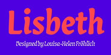 Lisbeth Font Family