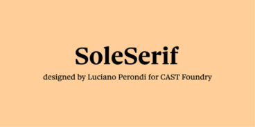 Sole Serif Font Family