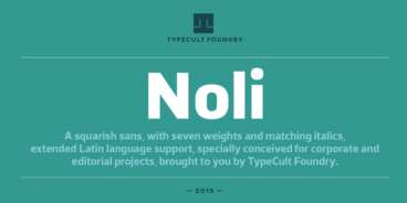 TCF Noli Font Family