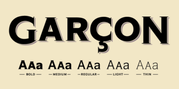 Garcon Grotesque Font Family