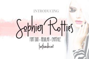 Sophier Rotties Script Font