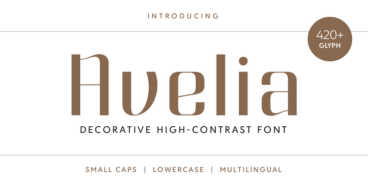 Avelia Font Script