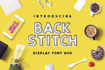 Fontbundles - Back Stitch