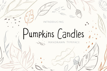 Fontbundles - Pumpkins Candles