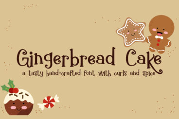Fontbundles - ZP Gingerbread Cake