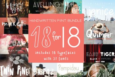 Handcrafted Fonts