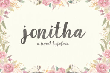 Jonitha Script Font