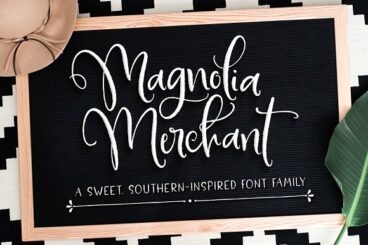 Magnolia Merchant Font Family