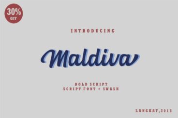 Maldiva Script Font