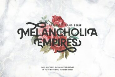 Melancholia - Stylistic Sans Serif
