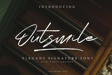 Outsmile Elegant Signature Font