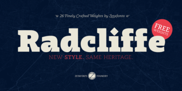 Radcliffe Font Family
