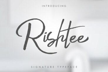 Rishtee Signature Font Family