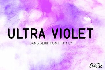 ULTRA VIOLET Sans Serif Font Family