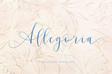 Allegoria - Elegant Calligraphy Font Script