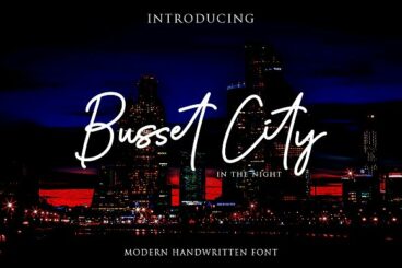 Busset City Excellent Handwritten