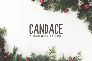 Candace A Handwritten Font + Bonus