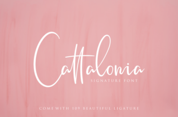 Cattalonia Script Font