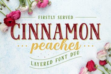 Cinnamon Peaches Script Font