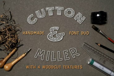 Cutton & Miller Font Duo