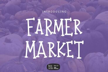 Farmer Market Simple Font