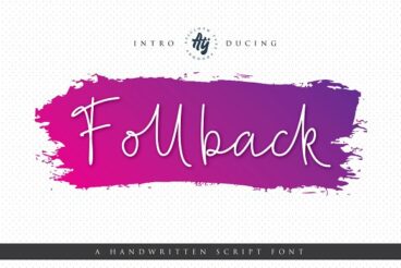 Follback Script Font