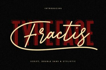 Fractis Typeface Collection Font