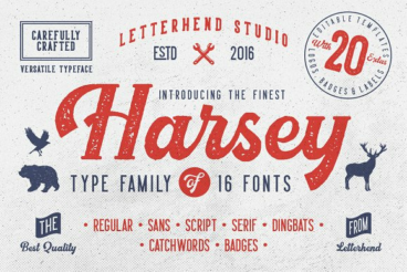 Harsey Type ToolBox Font