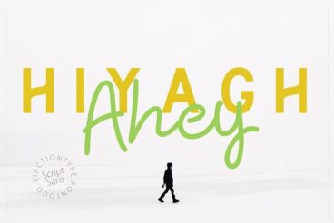 Hiyagh Ahey - Font Duo