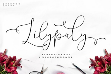 Lilypaly - A Handlettering Font