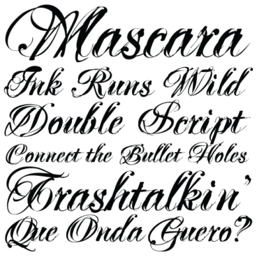 Mascara Font Script