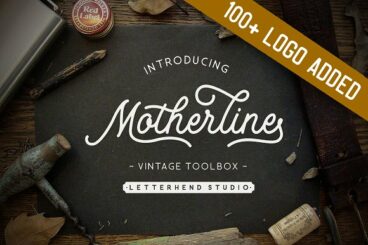 Motherline Vintage Toolbox Font