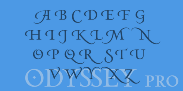 Odyssey Pro Font Serif