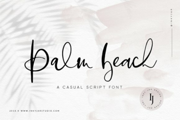 Palm Beach | Casual Script Font