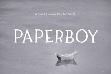 Paperboy | A Hand Drawn Serif