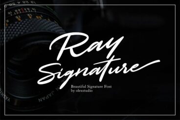 Ray Signature Font