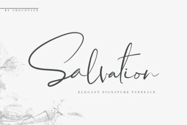Salvation Script Font