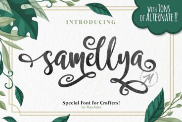 Samellya - Crafter's Font!