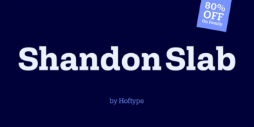 Shandon Slab Font Family