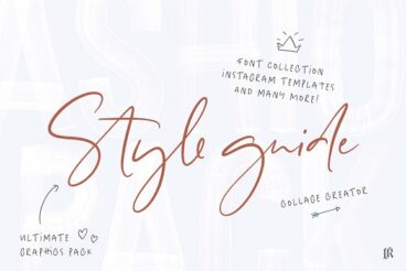 Style guide Font