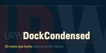 URW Dock Condensed Font Family