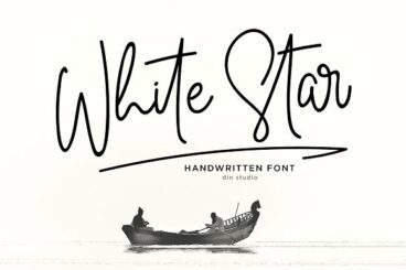 White Star - Chic Handwritten Font